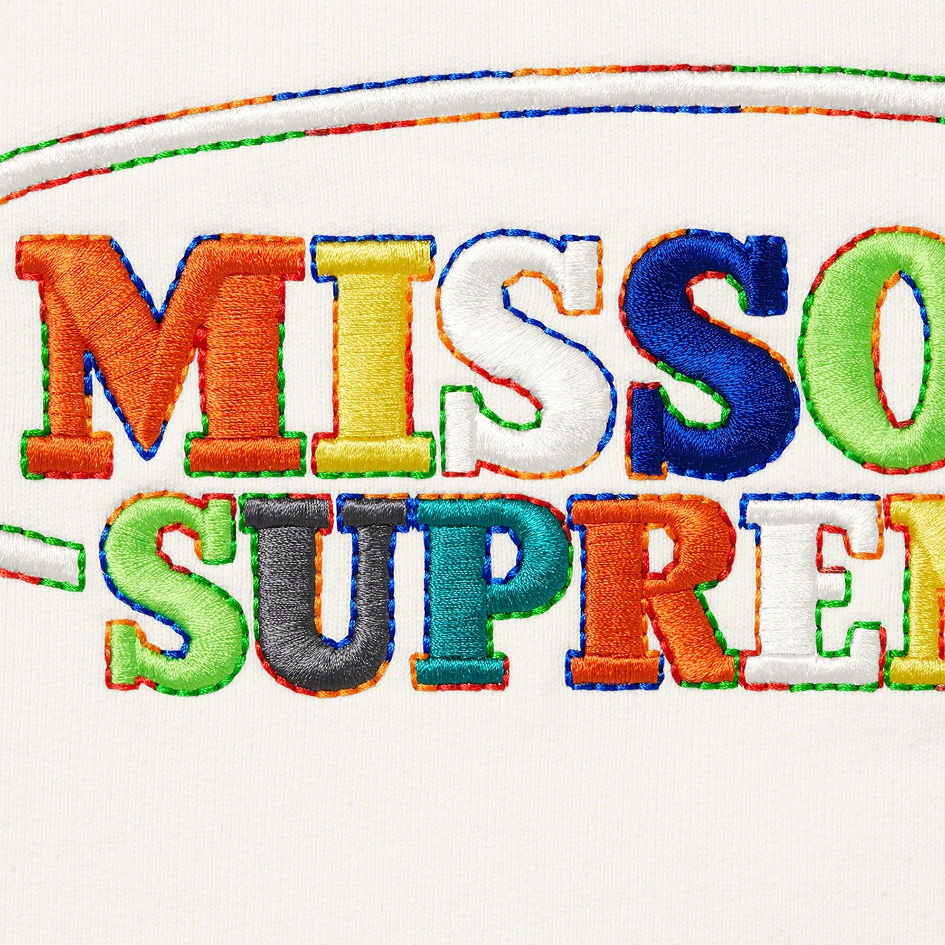 Supreme®/Missoni® Hooded Sweatshirt view 9